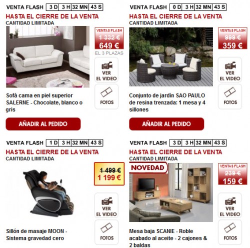 muebles online