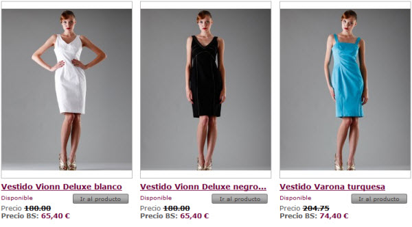 vestidos online rocco barocco