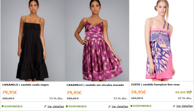 vestidos online