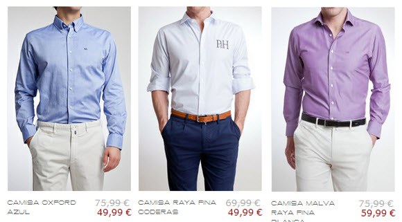 rebajas camisas pedro del hierro