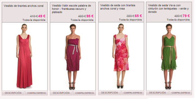 comprar vestidos de fiesta