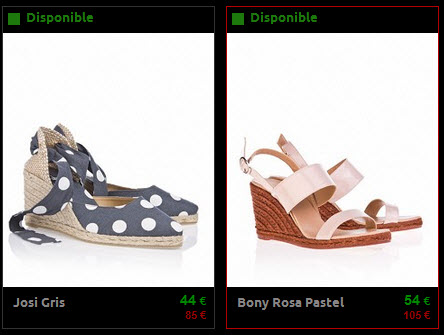 sandalias castañer