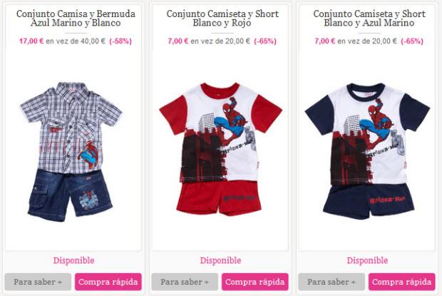 camisetas spiderman