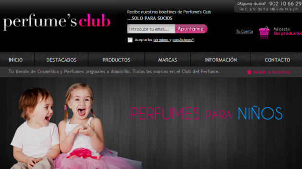 perfumes para niños online perfumes club