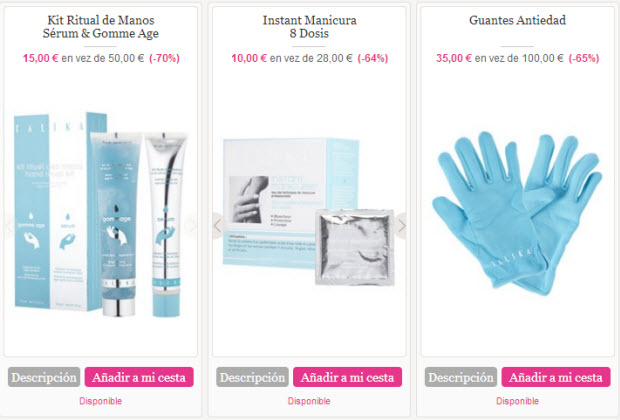 productos manicura talika