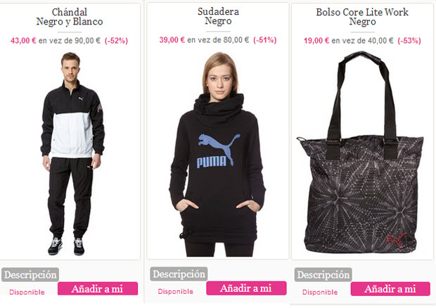 prendas rebajas puma