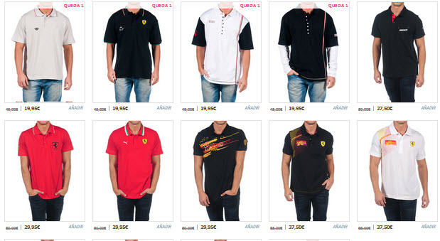 polos ferrari online