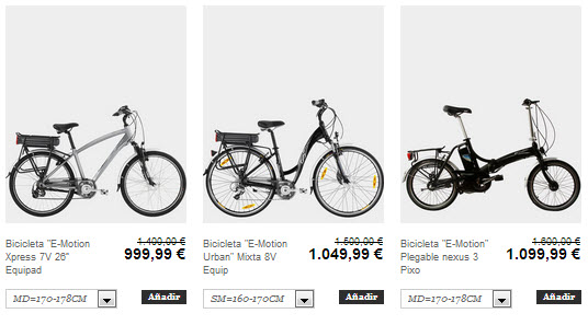 bicicletas con motor