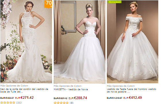 vestidos de novia outlet