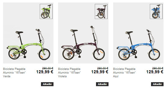 bicicletas plegables moma