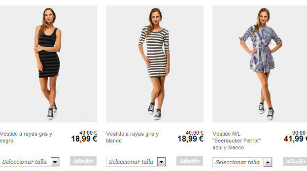 vestidos superdry