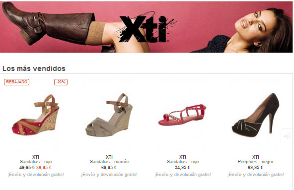 zalando xti