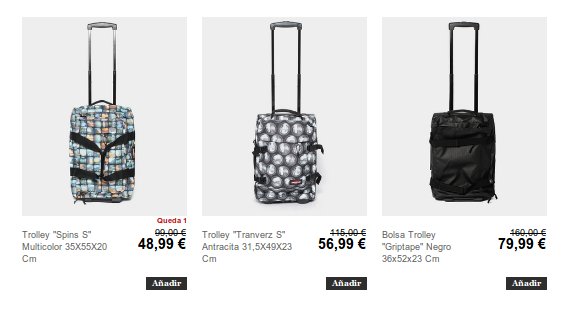 Eastpak ventas privadas