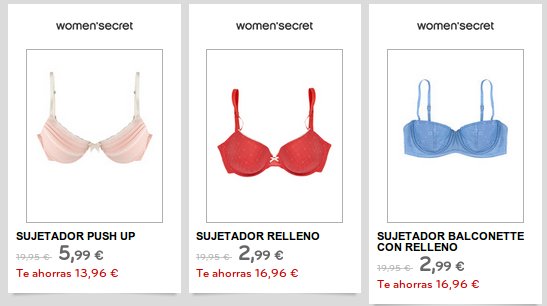 Women Secret ventas privadas