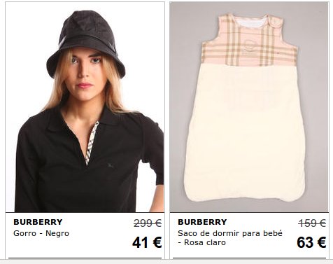 rebajas Burberry