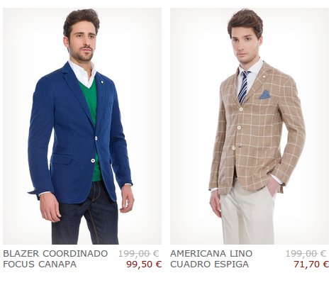 ropa para hombre