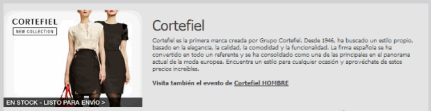 cortefiel outlet mujer