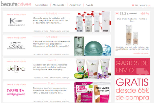 cosmeticos outlet