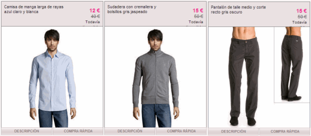 ropa hombre esprit