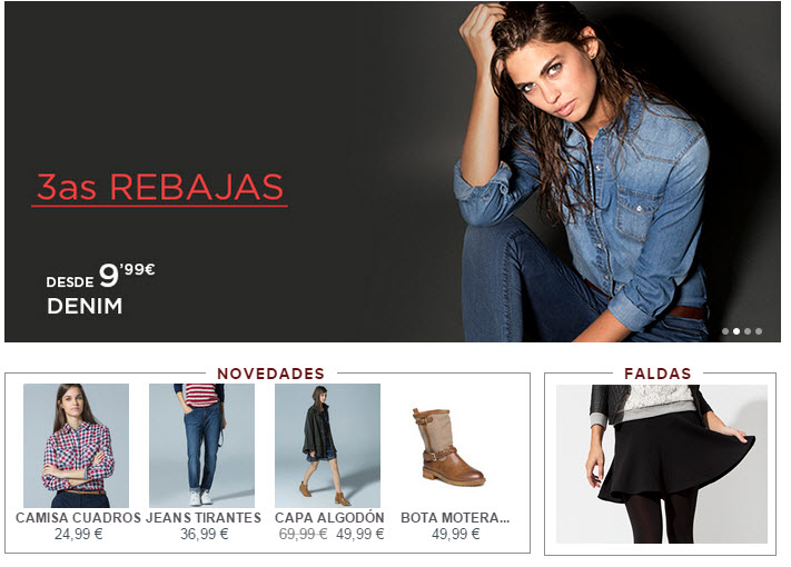 rebajas springfield mujer 2015