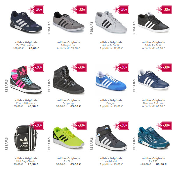 precios de adidas