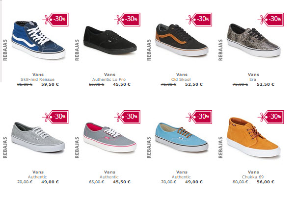 Rebajas Spartoo 2015: opiniones de zapatos con descuentos