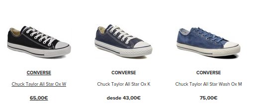 Sarenza Converse