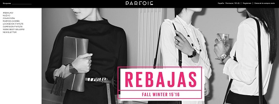 Rebajas Parfois 2016