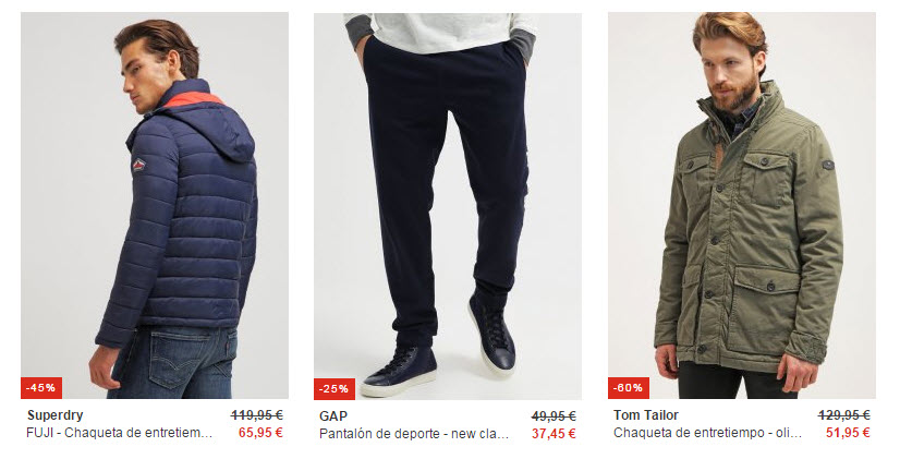 rebajas zalando ropa hombre 2016