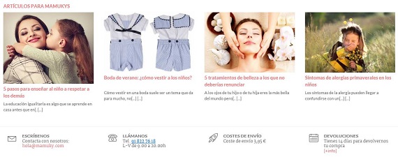 mamuky envíos y devoluciones