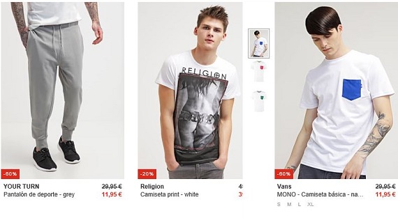 rebajas verano zalando hombre