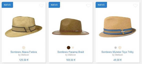 sombreros stetson precios