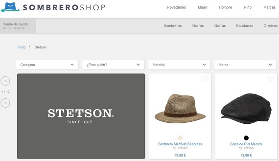 sombreros stetson