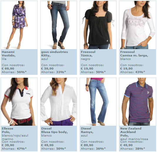 ropa online rebajas