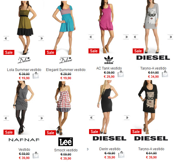 vestidos online