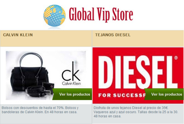 outlet de moda globalvipstore