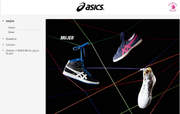 rebajas asics