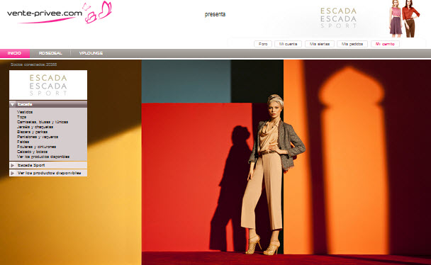 escada online