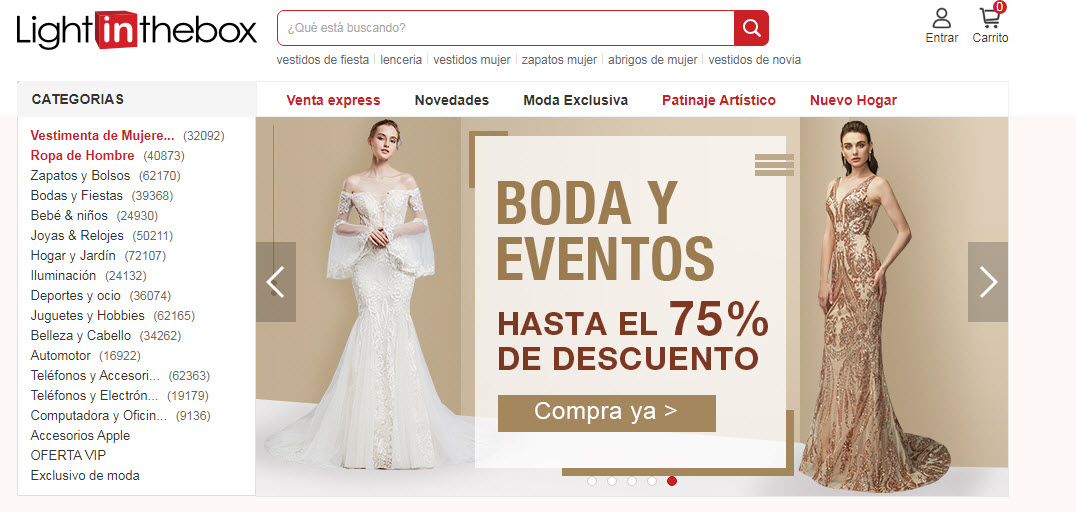 Light in the box Opiniones 2024 de ropa, vestidos, envíos y devoluciones