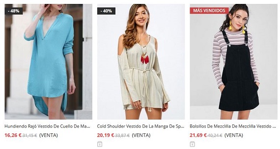 zaful ropa