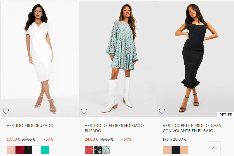 Boohoo Vestidos de fiesta